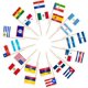 thumbnail image 1 of Yanonmyfd 200pcs World Cup Toothpick Flags Cake Toppers for World Cup Soccer 2026 Decorations, 48 Countries Cocktail Stick Flags for Sandwich Cupcake Toppers Soccer Bar Party Supplies,23 Countries, 1 of 20
