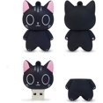thumbnail image 3 of Unidad flash USB Cat de 32 GB, Unidad flash USB Pendrive de silicona (32 GB, Cat) Rojo Verde, 3 of 5