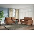 thumbnail image 3 of Saint Birch 13015S Saint Birch Faux Leather Adair Sofa - Brown, 3 of 10