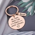 thumbnail image 6 of Inspirational Gifts for Son Daughter Make Good Choices Keychain New Driver Gifts, 6 of 12