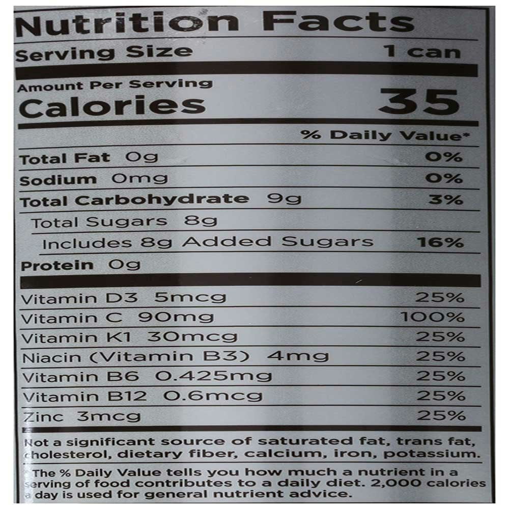 Body IQ Sparkling Water Grapefruit Basil 12 fl oz (Pack of 12)