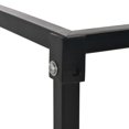 thumbnail image 3 of vidaXL Firewood Rack with Base Black 37x37x113 cm Steel, 3 of 4