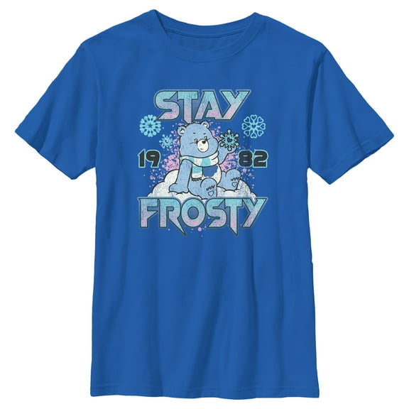 Boy's Care Bears Grumpy Bear Stay Frosty  Graphic T-Shirt