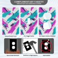 thumbnail image 3 of Yayeee Duplex Wall Plate 1-Gang 4.5"x2.7" Home Receptacle Light Switch Decorative Outlet Cover, Abstract Drawing, 3 of 7