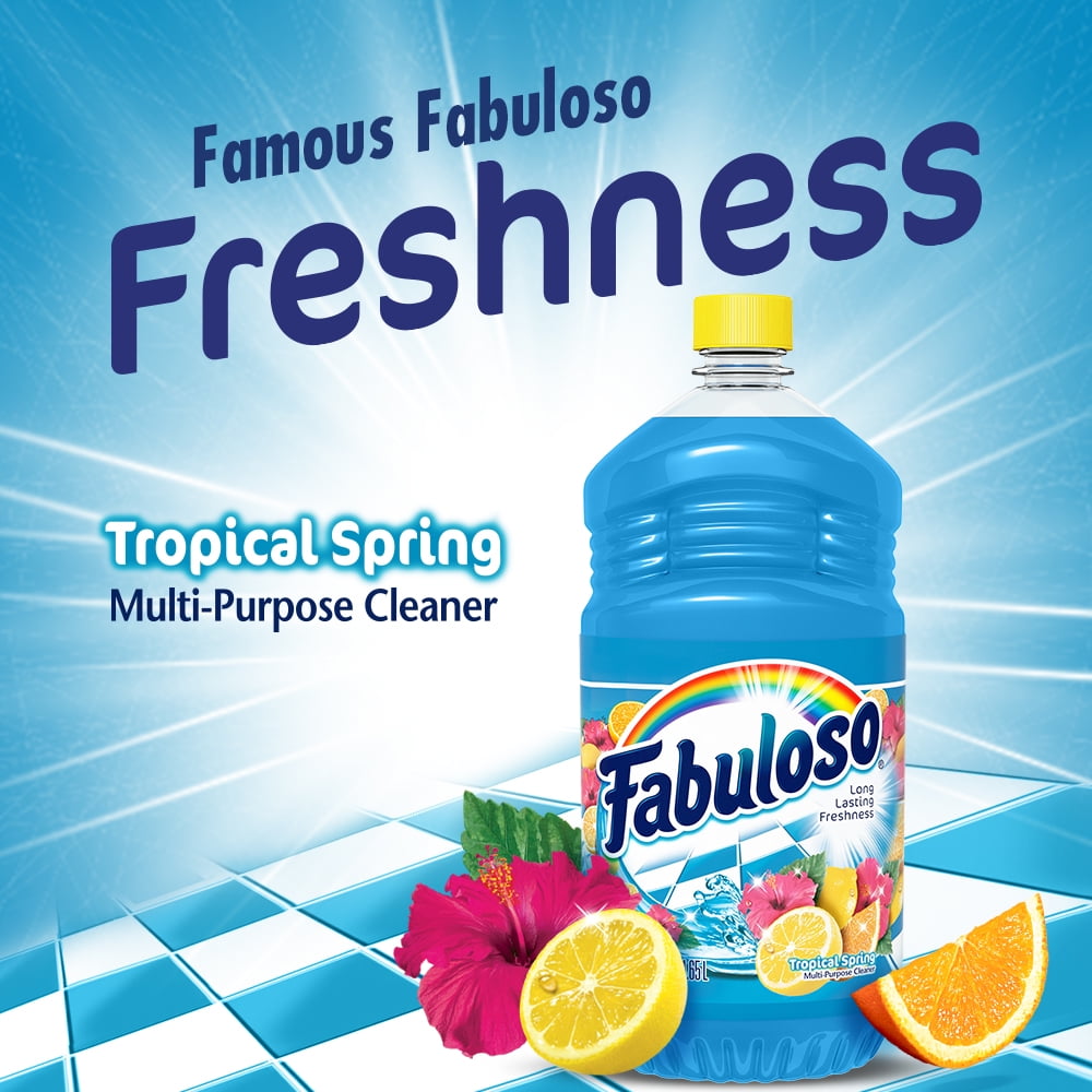 Buy Fabuloso All Purpose Cleaner, Tropical Spring, 56 Oz Online at