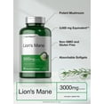 thumbnail image 4 of Lions Mane Mushroom Supplement | 3000mg | 80 Softgels | for Men and Women | Horbäach, 4 of 7