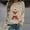 Z003-Beige, variant on Christmas Sweaters Women Funny Cute Xmas Print Long Sleeve Knit Tunics Casual Fashion Holiday Crew Neck Blouses
