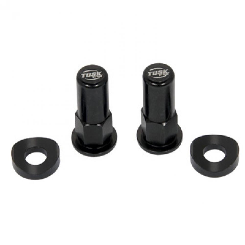 Tusk Rim Lock Nut/Spacer Kit Black For KTM 125 XC 2021-2023
