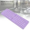 thumbnail image 4 of Foldable  Keyboard, Slim Design and Secure Magnets, Portable  Keyboard for Phone Tablet Laptop, 67 Keys Compact Keyboard Rechargeable, 4 of 7