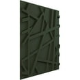 thumbnail image 2 of Ekena Millwork 19 5/8"W x 19 5/8"H Evergreen EnduraWall Decorative 3D Wall Panel, UltraCover Satin Hunt Club Green (Covers 2.67 Sq. Ft.), 2 of 6
