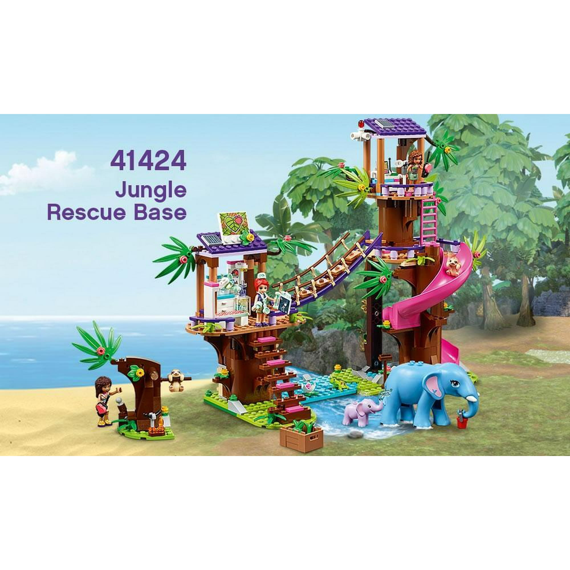 Lego friends panda jungle tree house walmart sale
