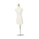 thumbnail image 5 of Mini forma de vestido, Mini maniquí, exhibición de vestido, Torso, modelo de vestido en miniatura, modista en miniatura para coser diseño de vestuario M y Plata, 5 of 8