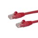 thumbnail image 2 of Cable de red UTP de parcheo, Cat6a, RJ-45 Macho / RJ-45 Macho, 2 m. Startech N6PATC2MRD, 2 of 2