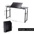 thumbnail image 4 of Bureau au-Dessus du Lit Table pour Ordinateur Portable avec Roues Chariot Réglable Bureau Mobile pour Ordinateur Table d'Écriture au-Dessus du Lit avec Roues 02, 4 of 8