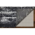 thumbnail image 6 of 10' X 14' Black and Gray Abstract Hand Woven Area Rug, 6 of 9