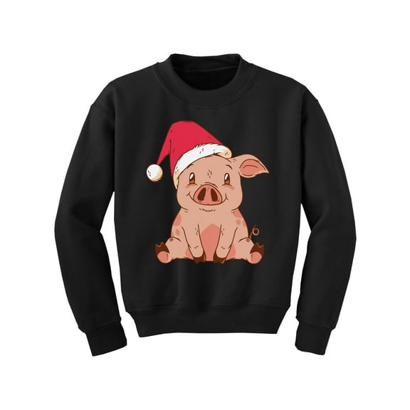 Awkward Styles Christmas Sweater for Boys Girls Kids Youth Little Xmas Pig Sweatshirt