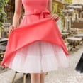 thumbnail image 2 of Ticikt 50s Petticoat Skirts Women Retro Tulle Underskirt Retro Tutu Crinoline Underskirt, 2 of 4