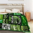 thumbnail image 6 of Golf Blanket Gifts for Men Women,Soft Cozy Sport Golf Blankets and Throws Bed Bedding Outdoor,Cool Golfing Funny Golf Gifts for Golfers Kids Golf Lovers 40X50, 6 of 6