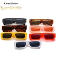 thumbnail image 4 of Fashion Sunglasses for Men and Women - Small Frame Street Shot Sun Glasses - Versatile, Elegant, and Stylish Eyewear for Travel and Everyday Wear, 4 of 7