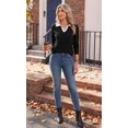 thumbnail image 6 of Zeagoo Womens Sweaters Long Sleeve Polo Shirts V Neck Business Casual Tops Knit Pullover Fall, 6 of 6
