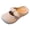 A01 Beige, variant on Kids Slippers Girls Toddler Girls Slide Sandals Cute Pearl Princess Girls Slippers Soft Non-slip Kids Summer Shoes Size 13(Beige,13 Toddler)