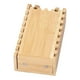 thumbnail image 5 of Torre de dados de bambú, caja de madera con ruedas, castillo de dados de madera, bandeja para tirar dados dentado, 5 of 9