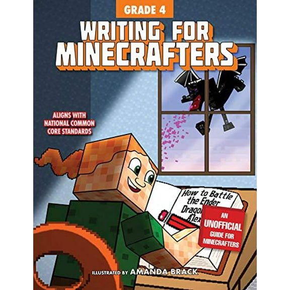 Pre-Owned Writing for Minecrafters: Grade 4 Paperback