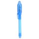 thumbnail image 1 of Marcador de flash de pluma de tinta invisible de seguridad creativa 2 en 1 con luz UV Uso escolar de oficina azul, 1 of 8
