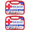 2 Pk Johnson & Johnson All Purpose First Aid Kit Emergency Survival Gear 140 Pc