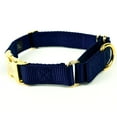thumbnail image 6 of Country Brook Petz® Navy Blue Heavyduty Nylon Martingale with Premium Buckle, Medium, 6 of 6