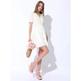 thumbnail image 5 of BLISSFUL STEP Women's Wedge Sandal Platform Ankle Strap Open-Toe Heel Buckle Sandals Pink (Size 5.5), 5 of 7