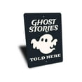 thumbnail image 3 of Ghost Stories Novelty Sign, Metal Wall Decor - 10x14 inches, 3 of 4