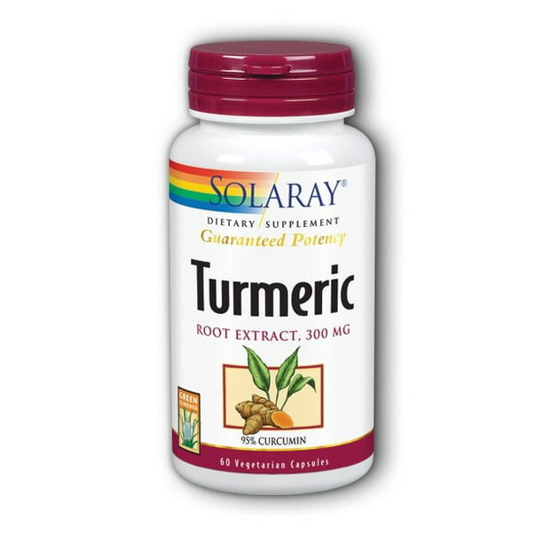 Solaray Turmeric Root Extract 300 mg 60 Capsules