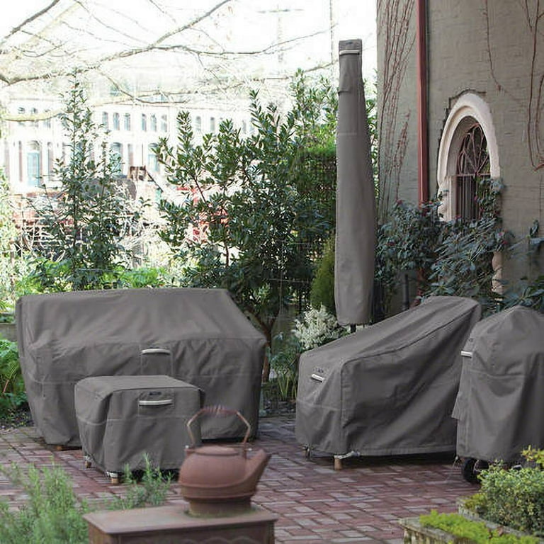Classic Accessories Ravenna Umbrella Furniture Storage Cover For Hampton Bay 9 Aluminum Patio Umbrellas