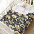 thumbnail image 2 of Trucks Construction Garbage Bulldozer Cartoon Car Flannel Lightweight Blankets Quilt Plush Fleece Soft Bedding Throw Blanket for Couch and Bed 60"x50" for Teens, 2 of 6