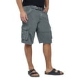 thumbnail image 4 of X RAY JEANS Men's Belted 12.5" Inseam Knee Length Cargo Shorts, Grey, 42, 4 of 8