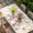 Pink, variant on Easter Rabbits Table Cloths for 3 Foot Rectangle Tables, Spring Floral Eggs Butterflies Bunny Leaf Beige Patio Waterproof Elastic Fitted Tablecloths, Washable Rectangular Table Cover for Camping