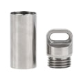 thumbnail image 1 of S SERENABLE Stainless Steel Material Waterproof Container Pill Storage Case Box Seal Bottle M, 1 of 9
