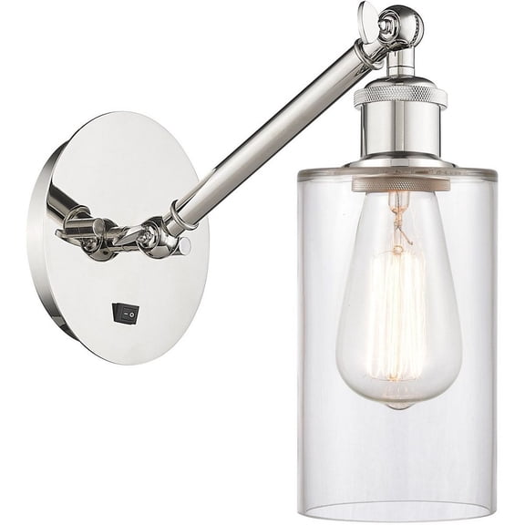 Innovations Lighting - Clymer - 1 Light Wall Sconce In Art Nouveau Style-11.25