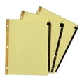 thumbnail image 7 of Avery Preprinted Black Leather Tab Dividers, Gold Reinforced Binding Edge, 1-31-Tab, 1 Set (11352), 7 of 7