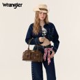 thumbnail image 7 of Wrangler Women Dome Top‑Handle Purse Medium Shoulder Handbag with Detachable Crossbody Strap, Coffee, 7 of 7
