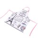 thumbnail image 3 of Delantal de cocina para hombres y mujeres, delantal doméstico sin mangas con estampado de dibujos animados para cocinar y hornear, 3 of 8