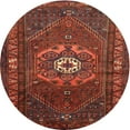 thumbnail image 1 of Ahgly Company Indoor Round Traditional Red Persian Area Rugs, 4' Round, 1 of 6