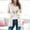 White2, variant on dazeni Cardigan Sweaters for Women Cotton Button Down Long Sleeve Knit Cardigans Lightweight Open Front Jackets with Pockets