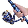 thumbnail image 2 of Sougayilang Surf Fishing Rod and Reel Combo Telescopic Fishing Pole and Smooth 12BB Reel, 2 of 8