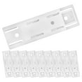 thumbnail image 2 of Shisuyan Fixateur de Prise Suspendue Abs 10 Pcs 3.9X1.6X0.3In, 2 of 8