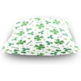 thumbnail image 4 of GZHJMY Soft Smooth Skin-Friendly Throw Pillow Cover without Pillow Case16"x16"Shrink-Resistant Breathable Hidden Zipper Opening, Sofa Bed Office Farmhouse Room Easy to Disassemble|Beautiful Shamrock, 4 of 7