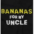 thumbnail image 2 of Bananas For My Uncle Niece Nephew Romper Boys or Girls Infant Baby Brisco Brands 12M, 2 of 6