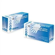 Exam Glove Safe-Touch? NonSterile Ivory Powder Free Latex Ambidextrous Fully Textured Not Chemo Approved Large