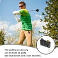 thumbnail image 6 of FENGGUIQU Professional Golfs Club Brush Black Rubber Wear Resistant Cleaner, 6 of 6